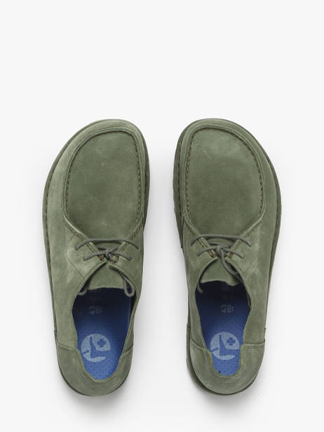 Derby Shoes In Leather Birkenstock Green men 1030109 other view 3