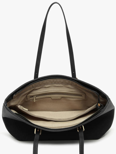 A4 Size Shoulder Bag Saffiano David jones Black saffiano 3 other view 3