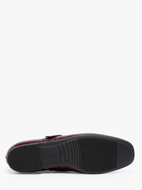 Ballerinas In Leather Gabor Red women 25 other view 4