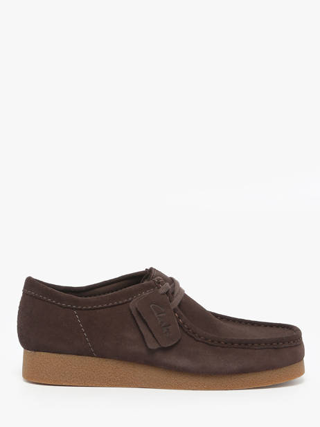 Moccasins In Leather Clarks Brown men 26178279