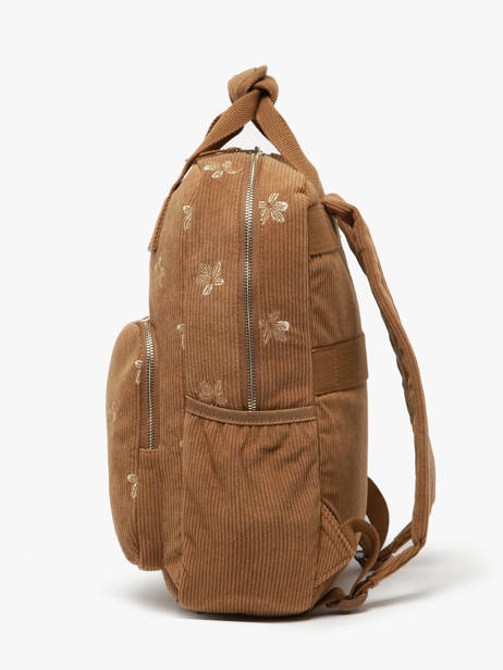 1 Compartment Backpack Roxy Brown back to school RJBP4933 other view 1