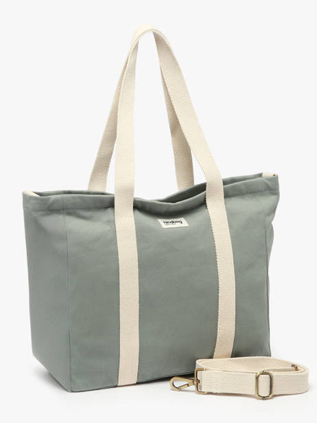 Shoulder Bag Cesar Cotton Hindbag Green best seller CESAR other view 1