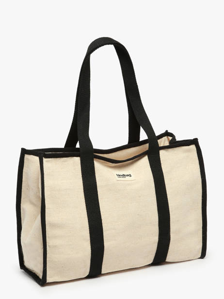 Shoulder Bag Jute Burlap Hindbag Beige jute JU other view 1