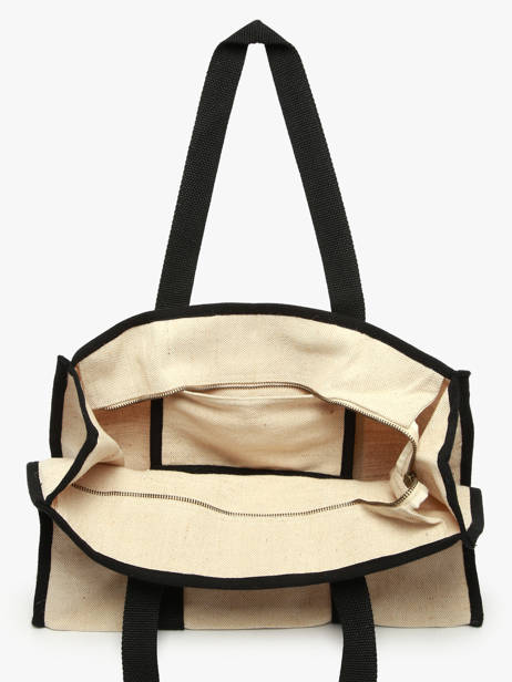 Shoulder Bag Jute Burlap Hindbag Beige jute JU other view 2