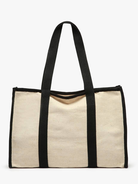Shoulder Bag Jute Burlap Hindbag Beige jute JU other view 3