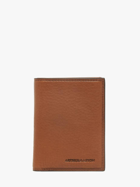 Wallet Leather Arthur & aston Brown jose 800