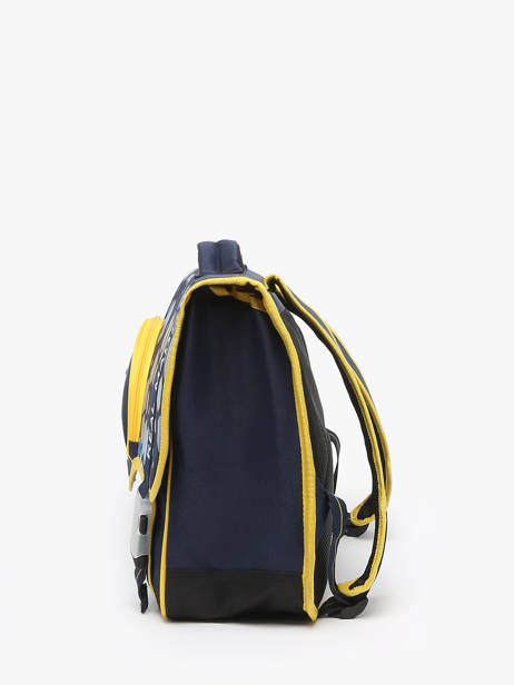 2-compartment Satchel Real madrid Blue real 24BR203C other view 2