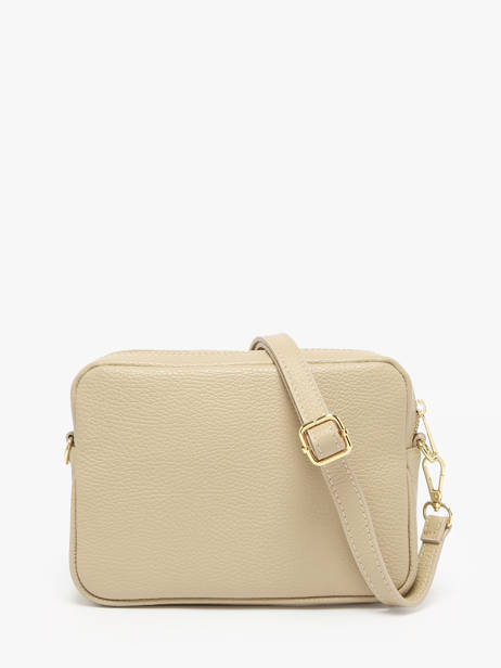 Shoulder Bag Velvet Caviar Leather Milano Beige velvet caviar VC25067 other view 4