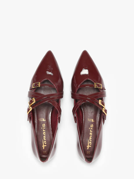 Ballerines Avec Brides Tamaris Rouge women 45 vue secondaire 3