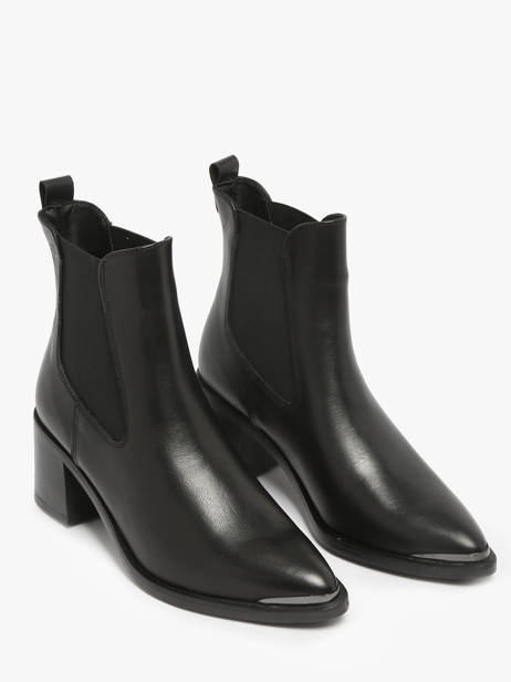 Heeled Boots In Leather Tamaris Black women 45 other view 1