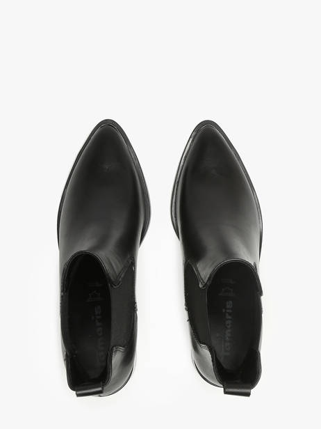 Heeled Boots In Leather Tamaris Black women 45 other view 3