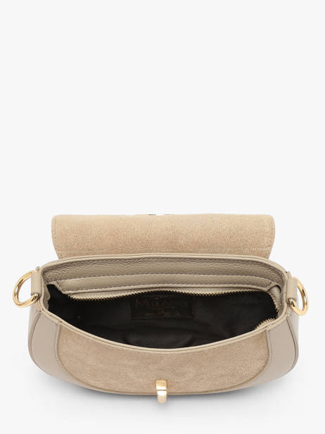 Shoulder Bag Velvet Caviar Leather Milano Beige velvet caviar VC25068 other view 2