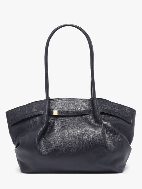 Shoulder Bag Caviar Leather Milano Blue caviar CA25062