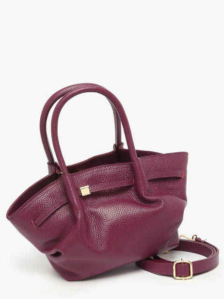 Handbag Caviar Leather Milano Red caviar CA25063 other view 2