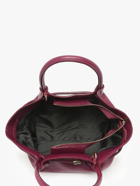 Handbag Caviar Leather Milano Red caviar CA25063 other view 3