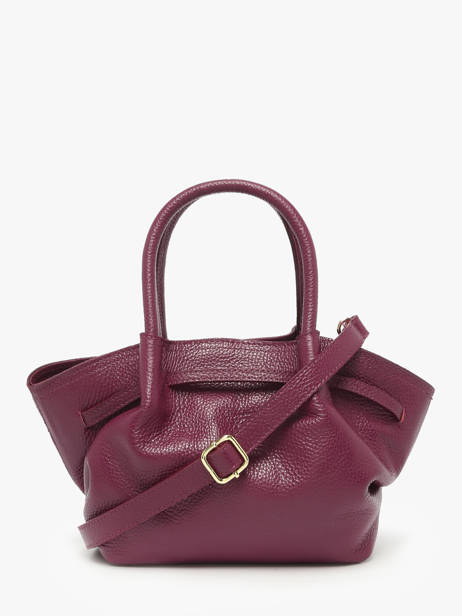 Handbag Caviar Leather Milano Red caviar CA25063 other view 4