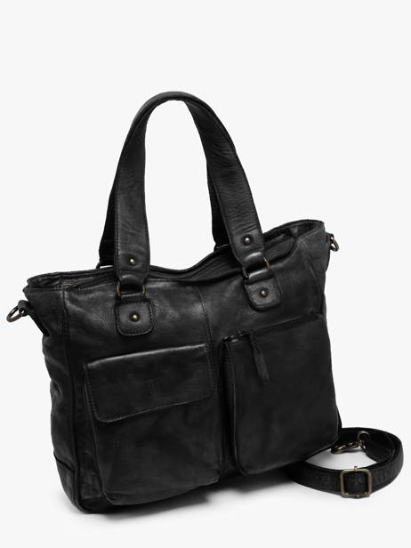 Sac Porté épaule Heritage Cuir Biba Violet heritage KEO2L vue secondaire 2