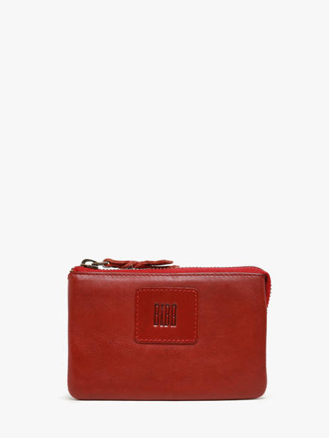 Coin Purse Leather Biba Brown heritage BT35