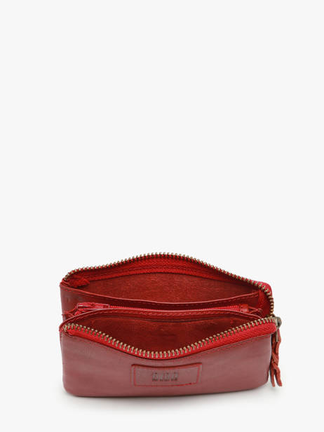 Coin Purse Leather Biba Brown heritage BT35 other view 1