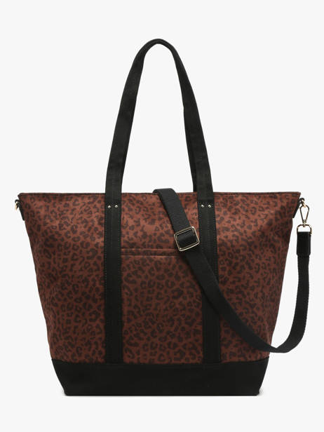 Shoulder Bag Leonie Hexagona Brown leonie 5120195 other view 4