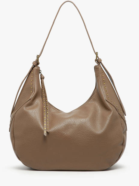 Shoulder Bag Studs Miniprix Brown studs 2342