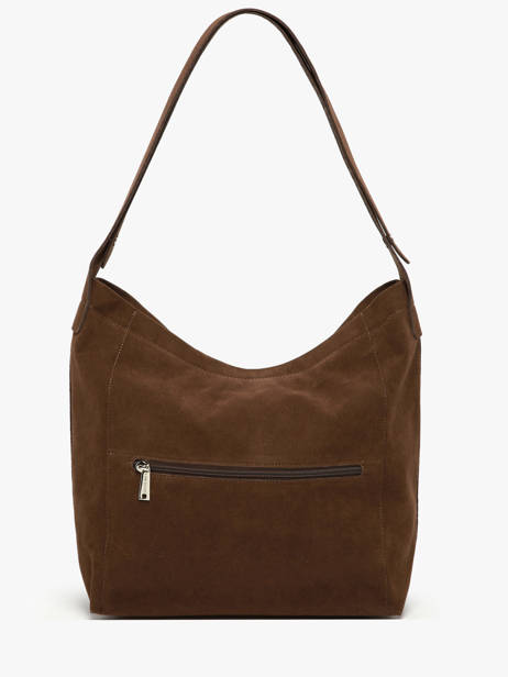 Shoulder Bag Suèdine Kba Lancaster Brown suedine kba 62 other view 3