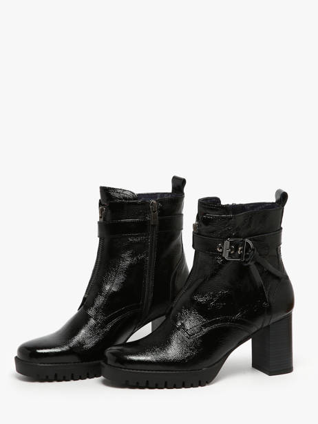 Bottines à Talon Evie En Cuir Dorking Noir women D9163 vue secondaire 1