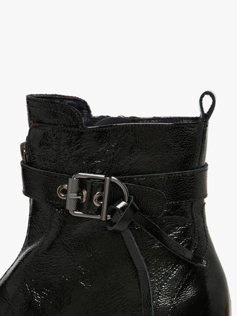 Bottines à Talon Evie En Cuir Dorking Noir women D9163 vue secondaire 2