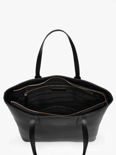 Sac Porté épaule Th Logotape Polyurethane Tommy hilfiger Noir th logotape AW17449 vue secondaire 2