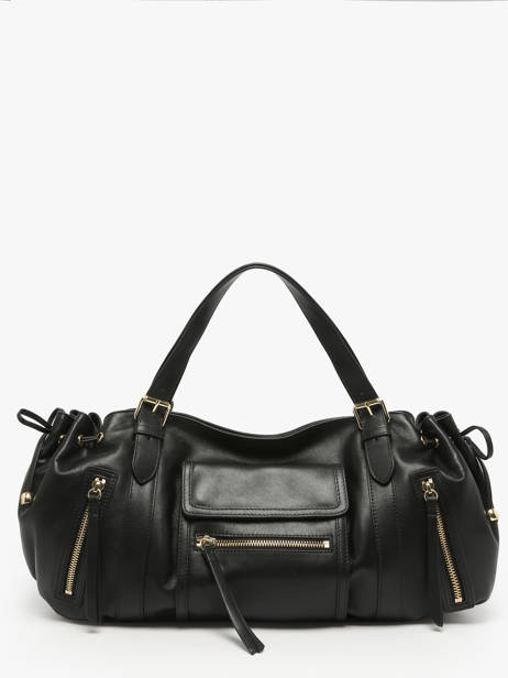 Sac Porté épaule Icone Cuir Gerard darel Noir icone DCS30410