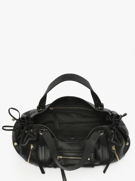 Sac Porté épaule Icone Cuir Gerard darel Noir icone DCS30410 vue secondaire 3