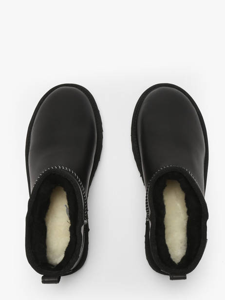 Boots In Leather Ugg Black accessoires 1163490 other view 3
