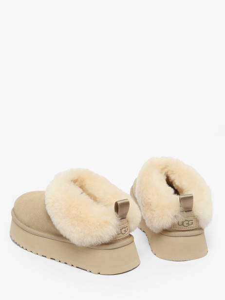 Platform Boots In Leather Ugg Beige accessoires 1171393 other view 2