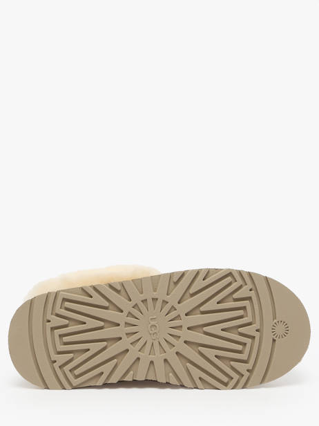 Platform Boots In Leather Ugg Beige accessoires 1171393 other view 4