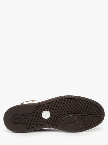 Sneakers In Leather Vans Brown men D6S3N11 other view 4