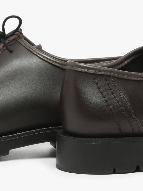 Chaussures Derbies En Cuir Kleman Marron men PADROR vue secondaire 2