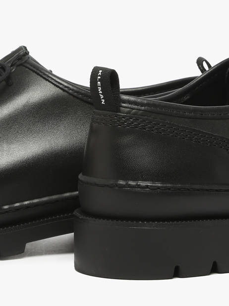 Chaussures Derbies En Cuir Kleman Noir men MAJOR vue secondaire 2