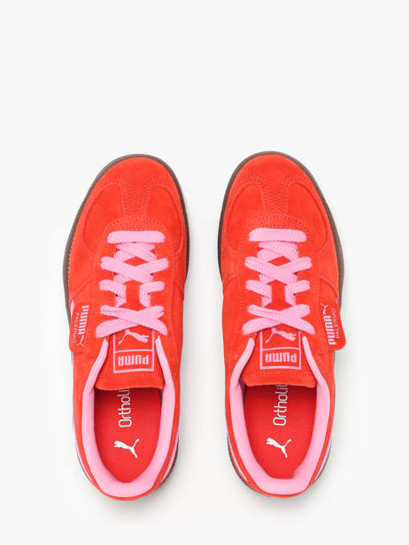 Sneakers In Leather Puma Red accessoires 39646372 other view 3