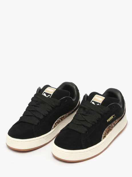 Sneakers In Leather Puma Black women 40486201 other view 1