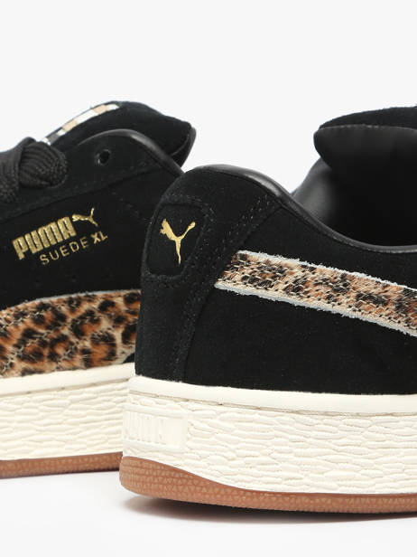 Sneakers In Leather Puma Black women 40486201 other view 2