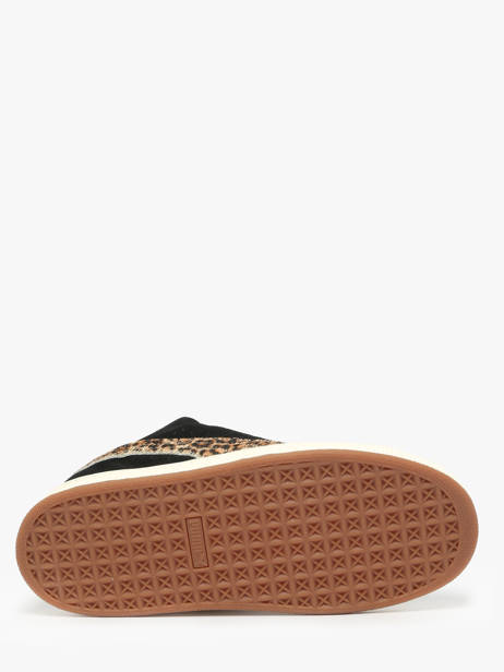 Sneakers In Leather Puma Black women 40486201 other view 4