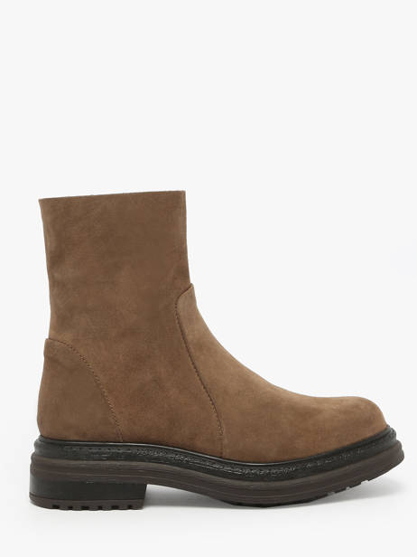 Formal Shoes In Leather Aliwell Brown accessoires A0407