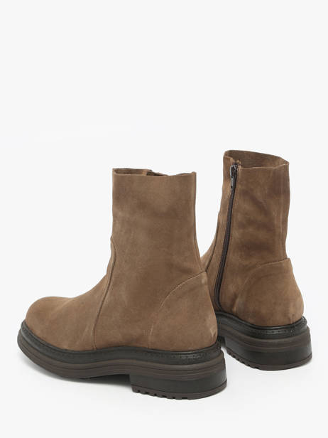 Formal Shoes In Leather Aliwell Brown accessoires A0407 other view 2