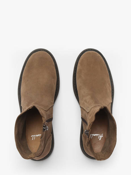 Formal Shoes In Leather Aliwell Brown accessoires A0407 other view 3