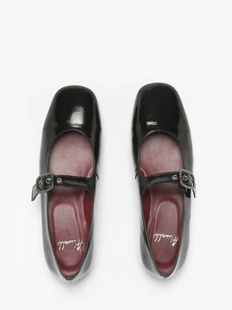 Sneakers In Leather Aliwell Black accessoires A2717 other view 3