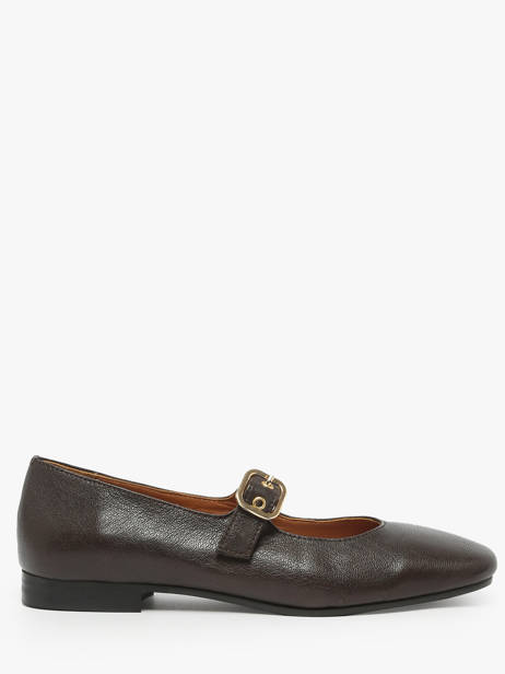 Sneakers In Leather Aliwell Brown accessoires A2715