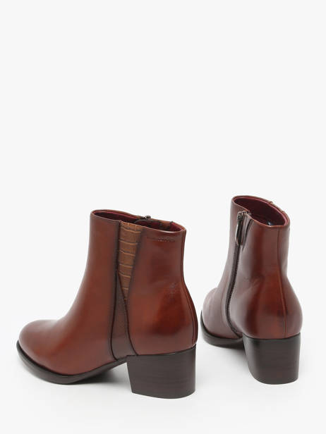 Bottines à Talon En Cuir Tamaris Marron women 45 vue secondaire 2