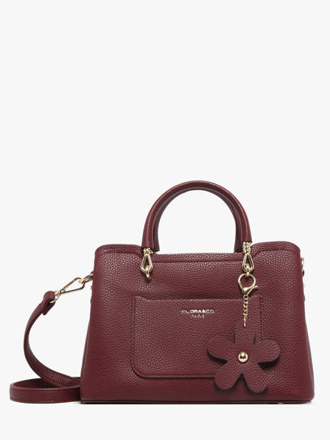 Shoulder Bag Grained Miniprix Red grained H6931