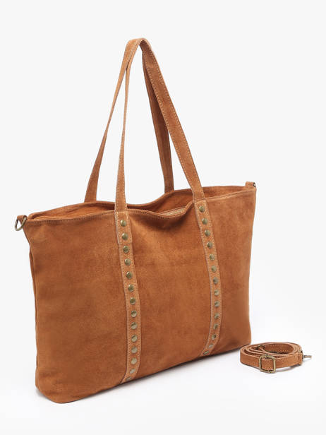 Sac Porté épaule Velvet Milano Marron velvet VE24113 vue secondaire 2