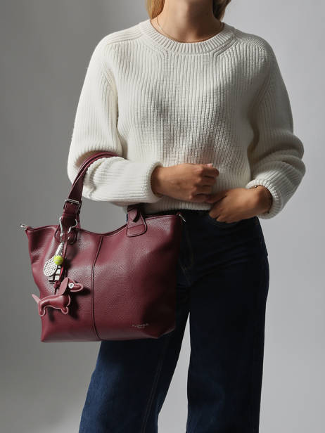 Handbag New Grain Miniprix Red new grain F7519 other view 1